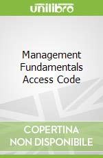 Management Fundamentals Access Code
