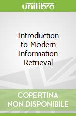 Introduction to Modern Information Retrieval