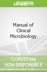 Manual of Clinical Microbiology