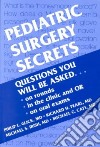 Pedicatric Surgery Secrets libro str