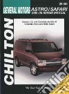 Chilton's General Motors Astro/Safari 1985-05 libro str