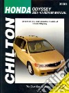 Chilton's Honda Odyssey 2001-10 Repair Manual libro str