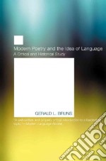 Modern Poetry and the Idea of Language