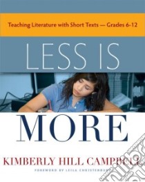 Less is More libro in lingua di Campbell Kimberly Hill