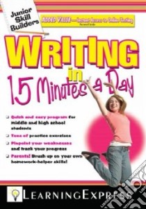 Writing in 15 Minutes a Day libro in lingua di Learningexpress (EDT)