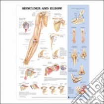 Shoulder and Elbow Anatomical Chart libro in lingua di Anatomical Chart Company (EDT)