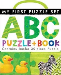 ABC Puzzle + Book libro in lingua di Little Tiger Press (COR)