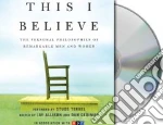 This I Believe (CD Audiobook)