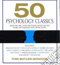 50 Psychology Classics (CD Audiobook) libro in lingua di Butler-Bowdon Tom