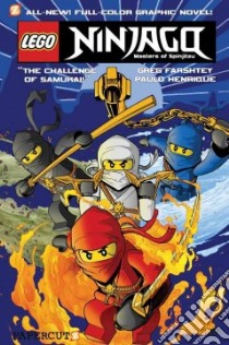 Ninjago Masters of Spinjitzu 1 libro in lingua di Farshtey Greg, Henrique Paulo (ILT)