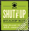 Shut the F Up Stamp Kit libro str