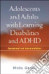 Adolescents and Adults with Learning Disabilities and ADHD libro str