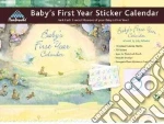 Baby's First Year Sticker Calendar