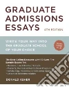 Graduate Admissions Essays libro str