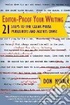 Editor-Proof Your Writing libro str