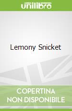 Lemony Snicket