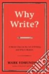 Why Write? libro str