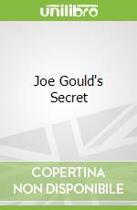 Joe Gould's Secret libro str