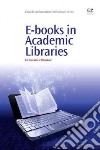 E-books in Academic Libraries libro str