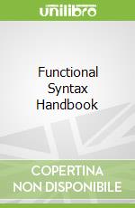 Functional Syntax Handbook