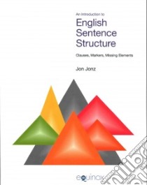 An Introduction to English Sentence Structure libro in lingua di Jonz Jon