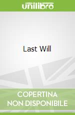 Last Will libro in lingua di William McIntyre