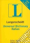 Langenscheidt Universal Dictionary Italian libro str