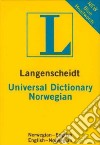 Langenscheidt Universal Norwegian Dictionary libro str