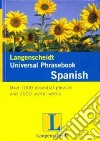 Langenscheidt Universal-Phrasebook Spanish libro str