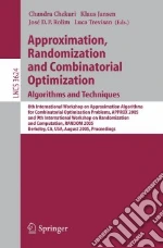 Approximation, Randomization And Combinatorial Optimization