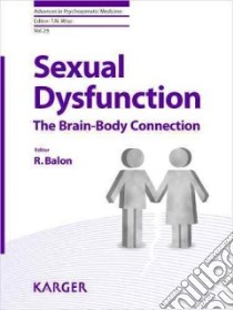 Sexual Dysfunction libro in lingua di Balon R. (EDT)