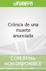 Crónica de una muerte anunciada libro str