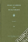 Israel Yearbook on Human Rights 2007 libro str