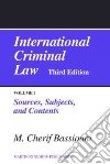 International Criminal Law libro str