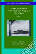 Nature and Scripture in the Abrahamic Religions