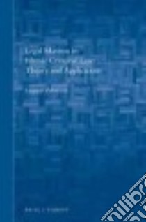 Legal Maxims in Islamic Criminal Law libro in lingua di Zakariyah Luqman
