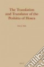 The Translation and Translator of the Peshittà of Hosea