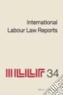 International Labour Law Reports libro in lingua di Aeberhard-Hodges Jane (EDT)
