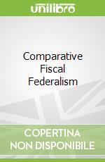 Comparative Fiscal Federalism