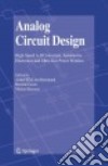 Analog Circuit Design libro str