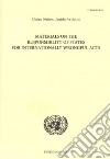 Materials on the Responsibility of States for Internationally Wrongful Acts libro str