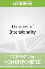 Theories of Intensionality