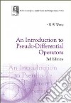 An Introduction to Pseudo-Differential Operators libro str