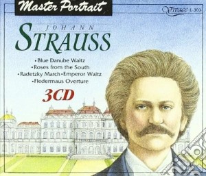 Johann Strauss - Master Portrait (3 Cd) cd musicale di Johann Strauss