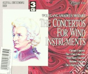 Wolfgang Amadeus Mozart - Concerto Per Flauto K 299,313,314, Concerto Per Corno K 412,417,447,495 (3 Cd) cd musicale di Wolfgang Amadeus Mozart