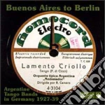 Buenos Aires To Berlin / Various cd
