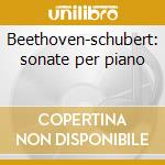 Beethoven-schubert: sonate per piano cd musicale di Arthur Rubinstein