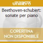 Beethoven-schubert: sonate per piano cd