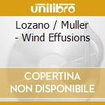Lozano / Muller - Wind Effusions cd musicale di Lozano / Muller