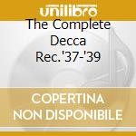 The Complete Decca Rec.'37-'39 cd musicale di BASIE COUNT
